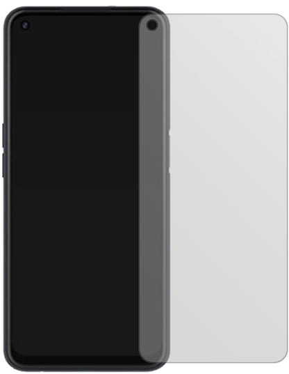 OppoA52 mit aufgebrachter dipos Displayschutzfolie, die lästige Fingerabdrücke minimiert