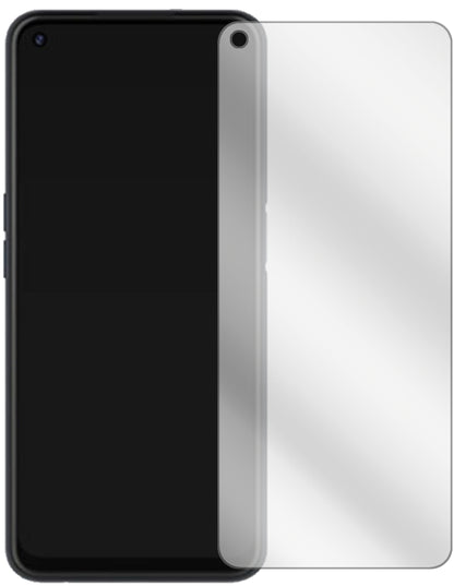 OppoA52 mit aufgebrachter dipos Displayschutzfolie, glasklare Darstellung ohne Einschränkungen
