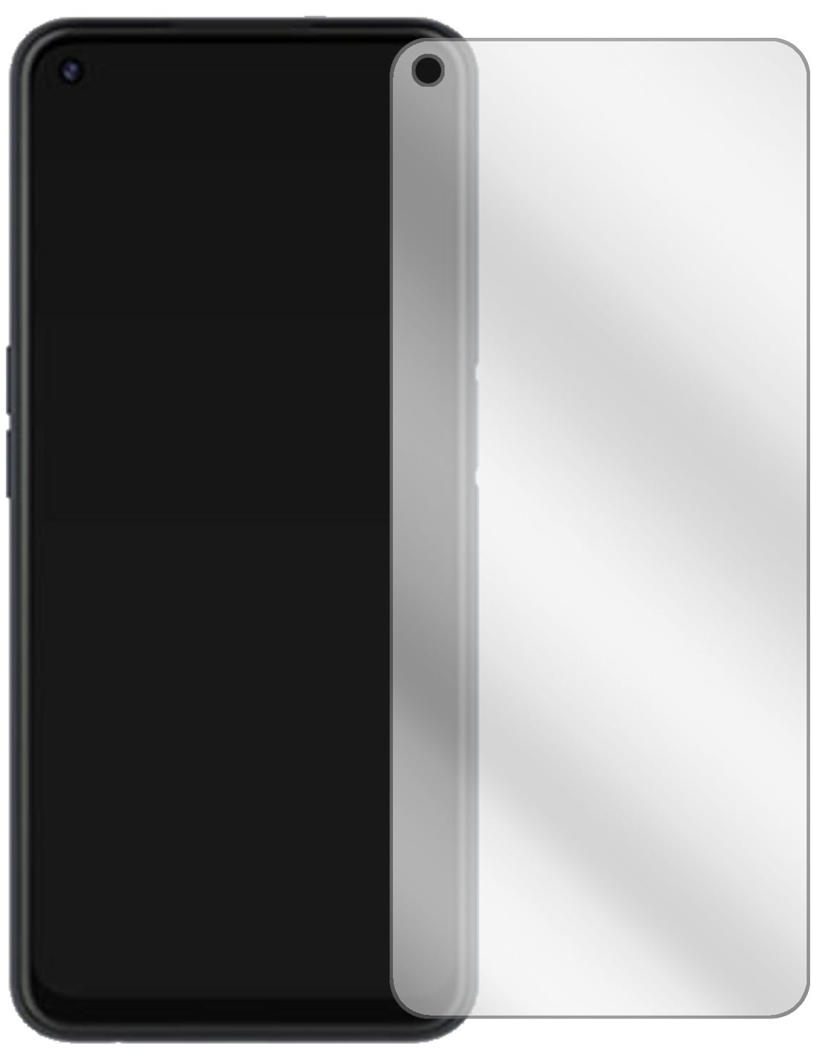 2+2x Screen Protector for Oppo A52 Protection Crystal Clear dipos