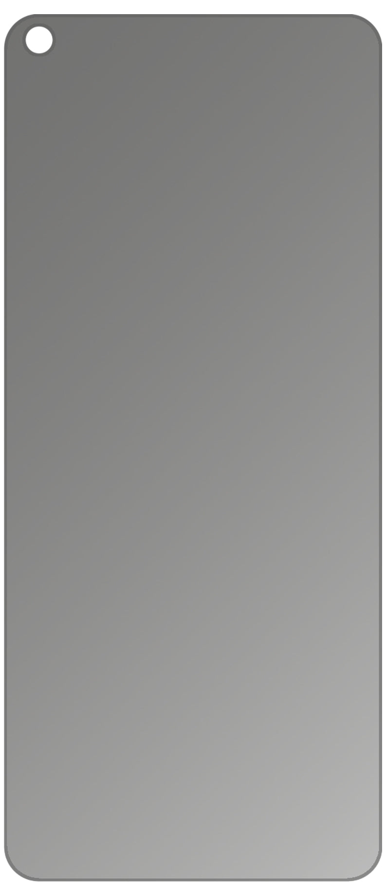 dipos Displayschutz für Oppo A72 5G, mattierte Oberfläche, Blickschutzfilter und perfekter Passform