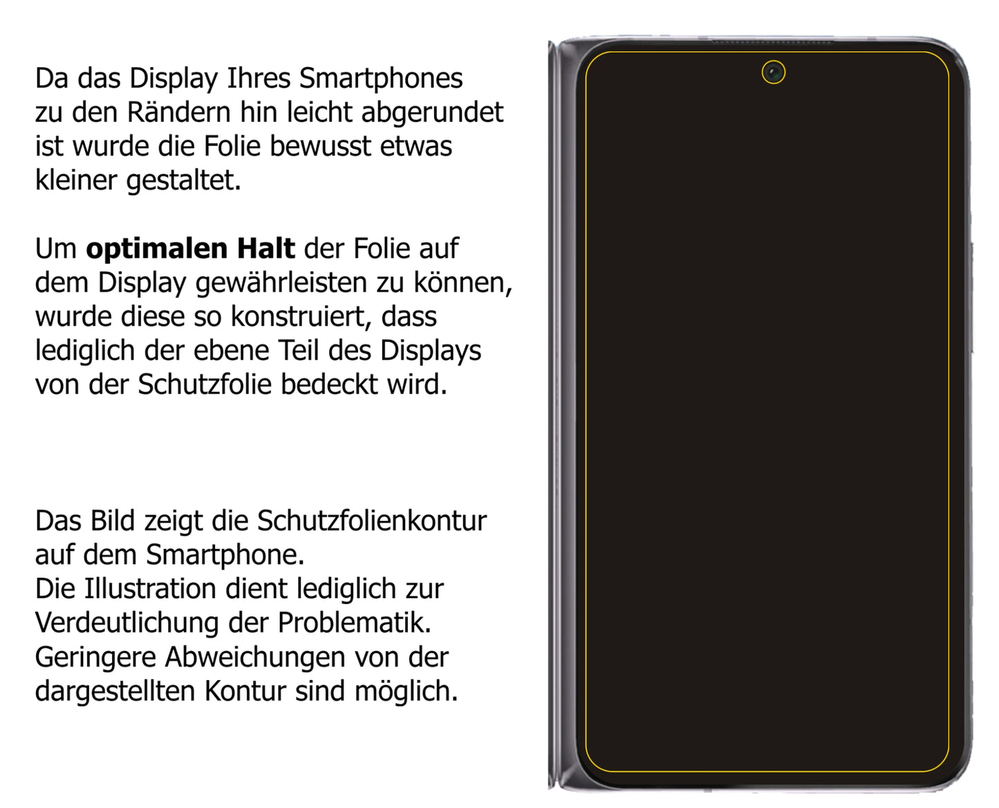 5x Schutzfolie matt für Oppo Find N Rückseite Display-Schutzfolie