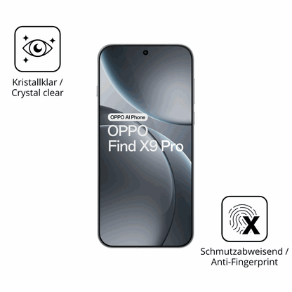 Flexible TPU-Folie passend zugeschnitten für oppofind x9 pro 5g, vollständige Abdeckung