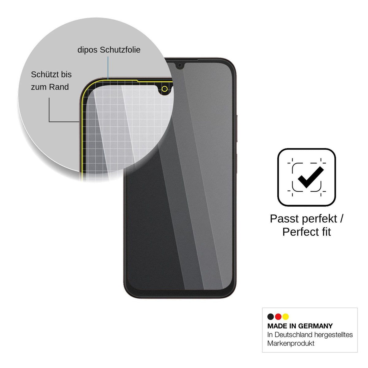 Screen Protector for Oppo K14 Lite Privacy Filter 4-Way Protection dipos