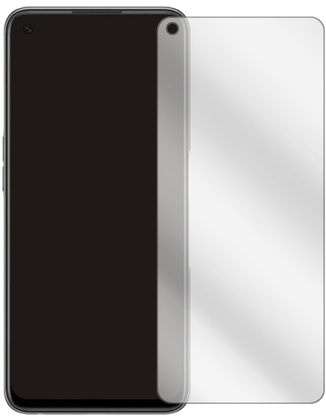 2x Screen Protector for Oppo K9s Protection Crystal Clear dipos