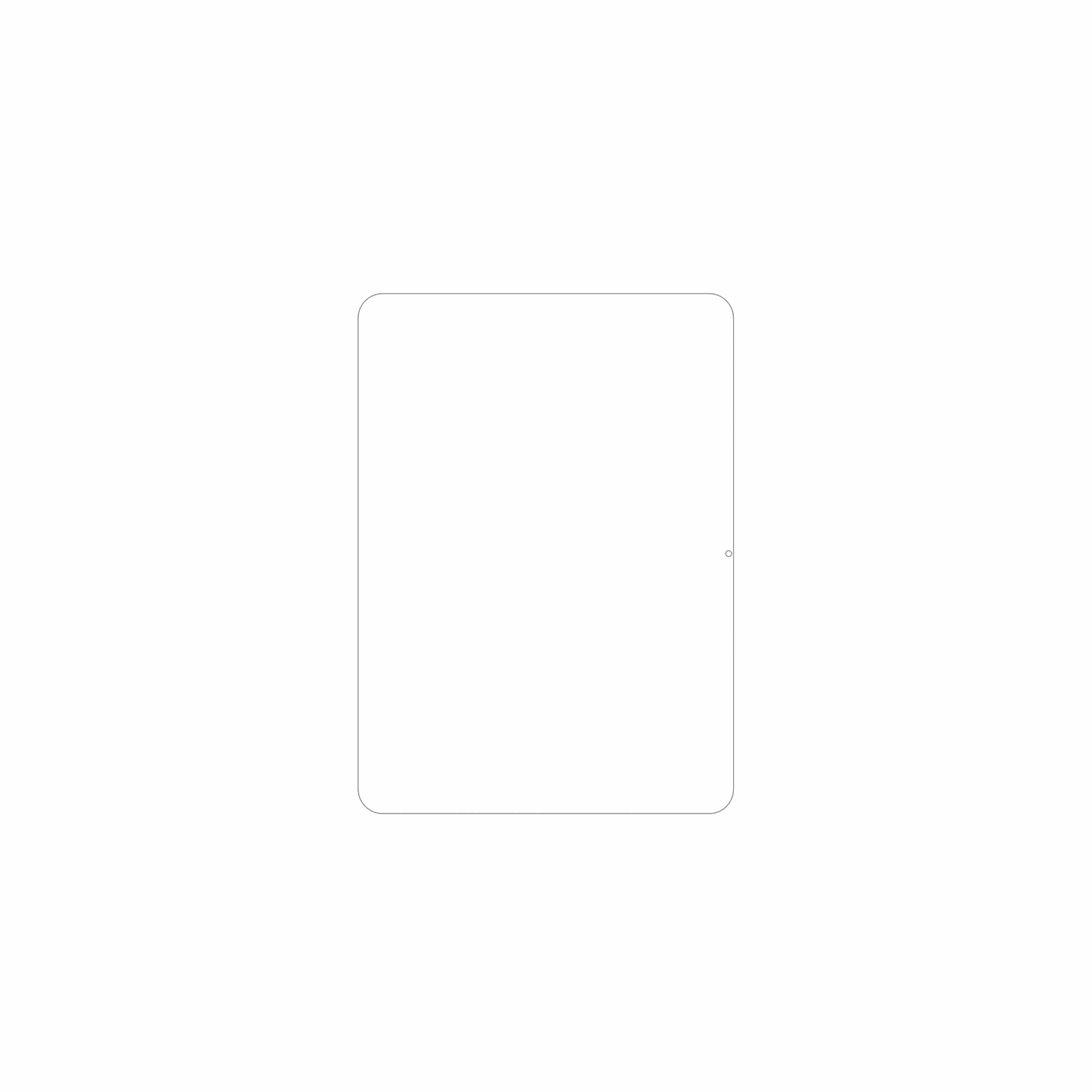 dipos Displayschutz für Oppo Pad Air5, mattierte Oberfläche, geringe Dicke und perfekte Passform