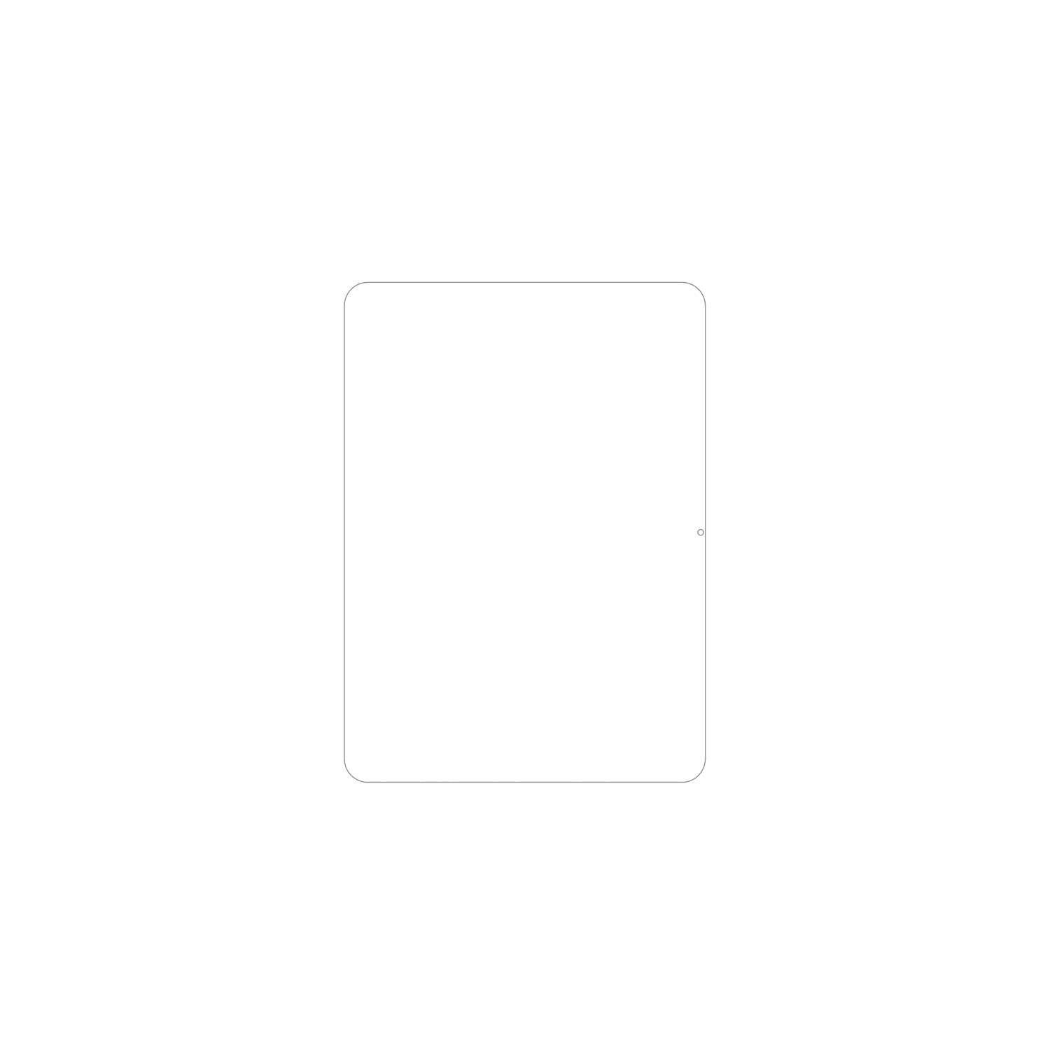 dipos Displayschutz für Oppo Pad Air5, mattierte Oberfläche, geringe Dicke und perfekte Passform