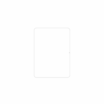 dipos Displayschutz für Oppo Pad Air5, mattierte Oberfläche, geringe Dicke und perfekte Passform