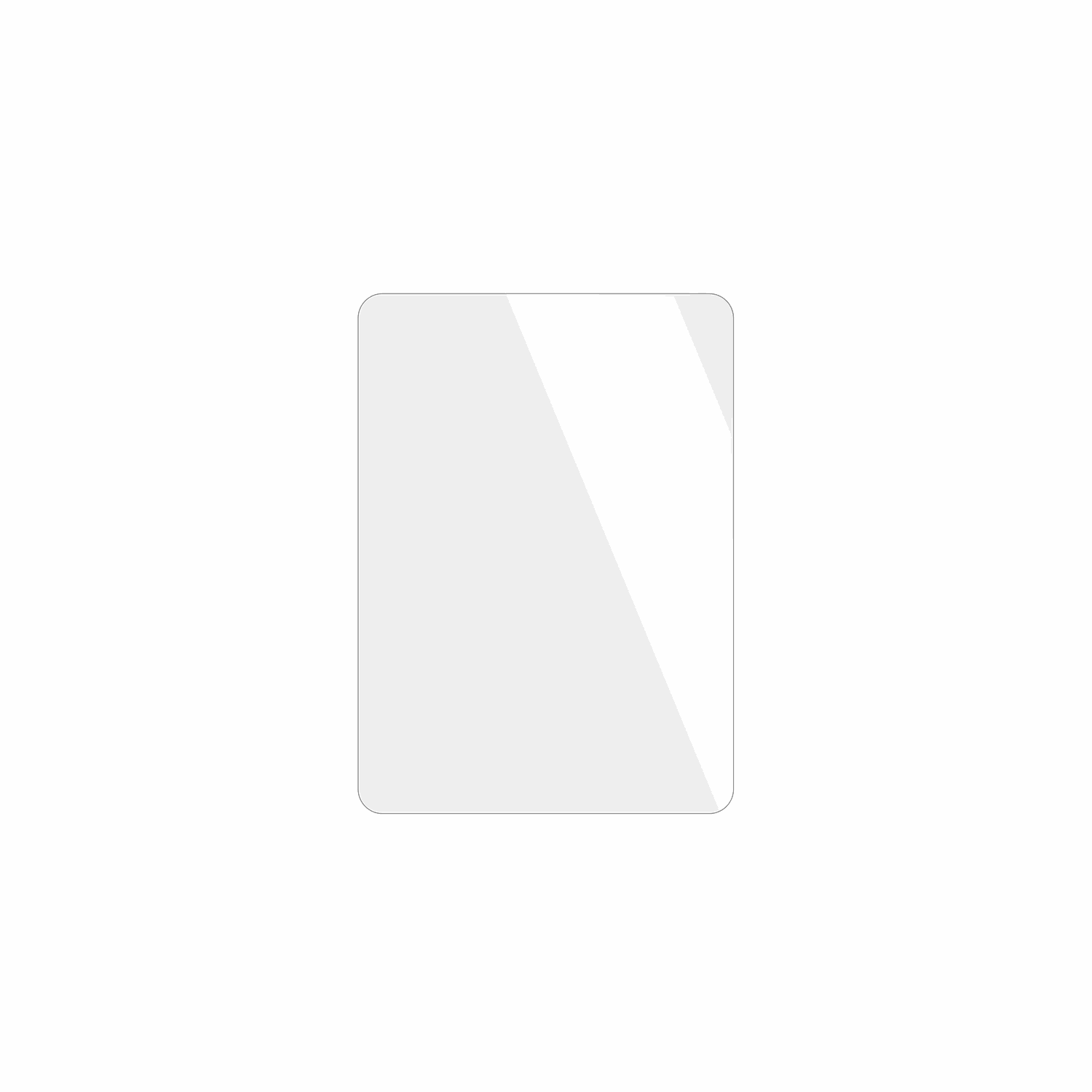 dipos Displayschutz für Oppo Pad Air5, transparente Oberfläche, geringe Dicke und perfekte Passform