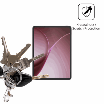 Schutz gegen Kratzer auf dem Oppo Pad Air5 Glas durch Schlüssel oder Ähnliches