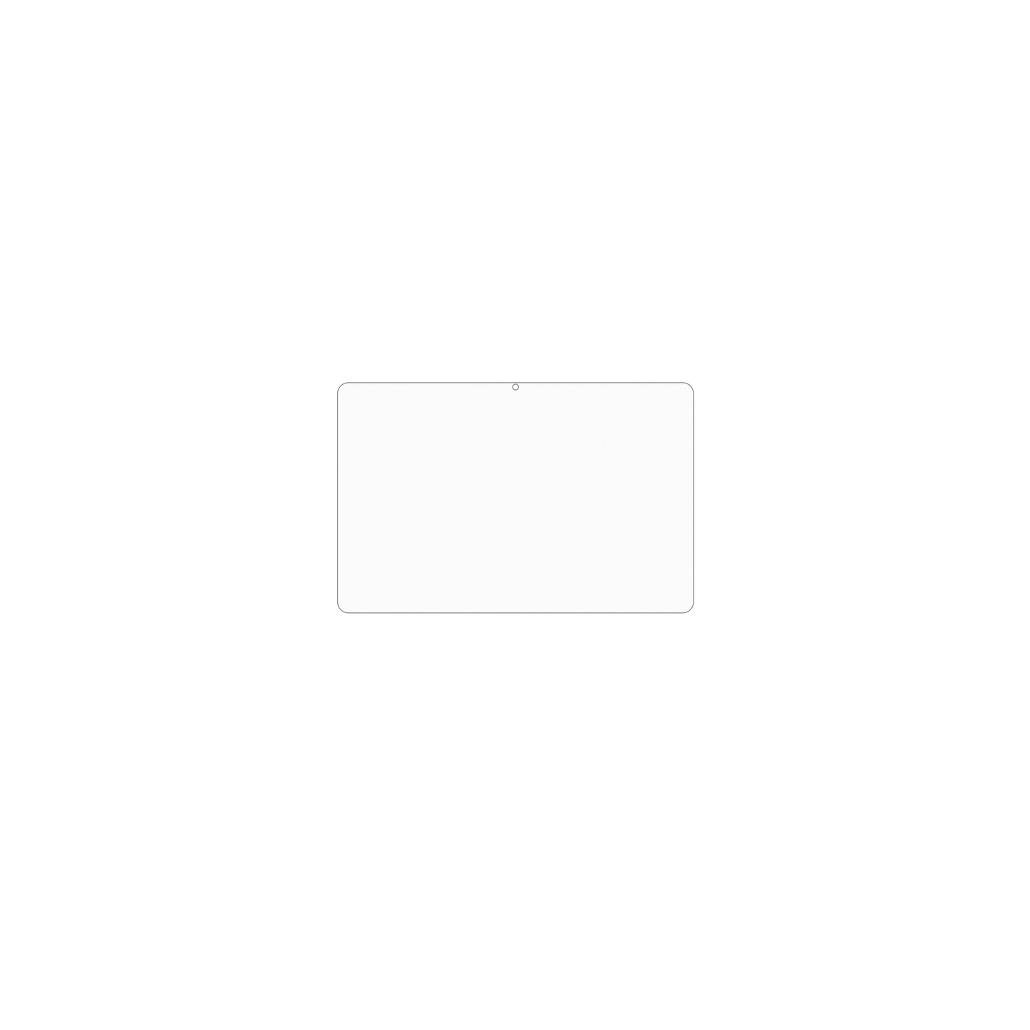 dipos Displayschutz für oppopad se, mattierte Oberfläche, geringe Dicke und perfekte Passform