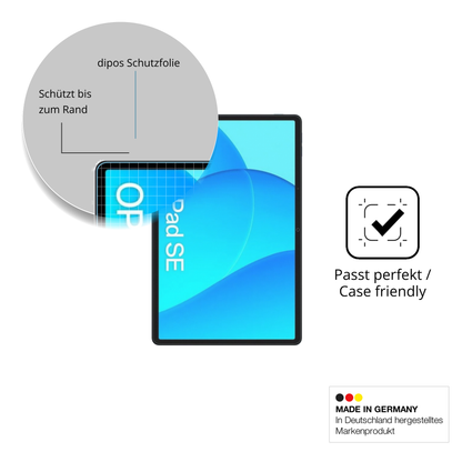 Schutzglasfolie mit optimaler Passform, zur Verwendung mit Hüllen geeignet