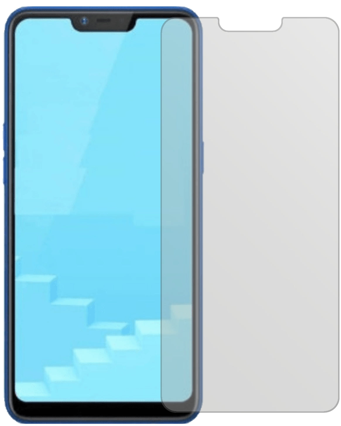 1x Schutzfolie matt für Oppo Realme C1 (2019) Display-Schutzfolie