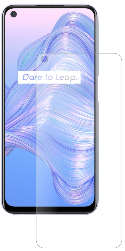 1x 9H Schutzfolie matt für Oppo Realme V5 5G Panzerfolie