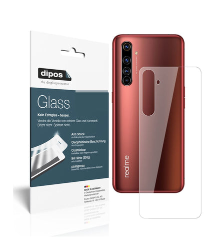 Perfekte Passform und ultimative Qualität: Unser 9H Panzerglas bietet Schutz für Oppo-Realme X50 Rückseite