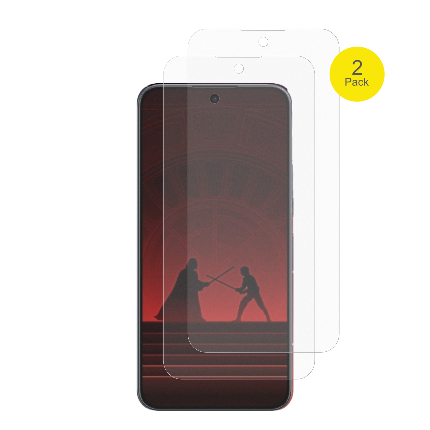 opporeno14 f star wars mit aufgebrachter dipos Flex Schutzfolie, glasklare Darstellung ohne Einschränkungen