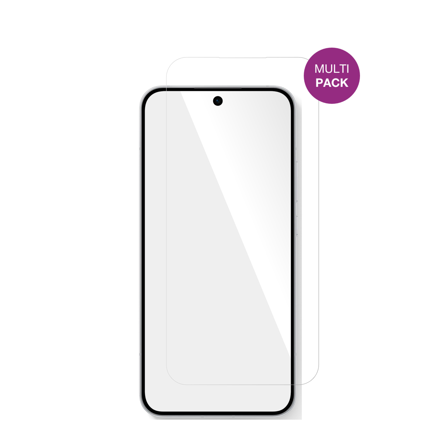OppoReno 15 mit aufgebrachter dipos Displayschutzfolie, glasklare Darstellung ohne Einschränkungen