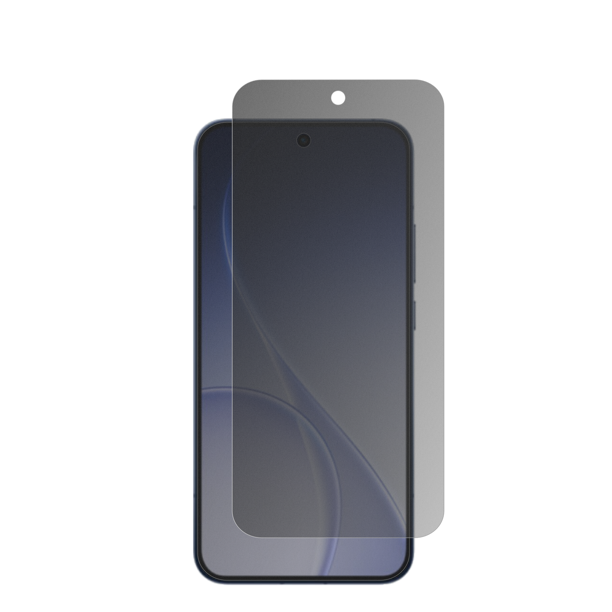OppoReno 15 Pro Max mit aufgebrachtem dipos Displayschutz, der seitliche Einblicke blockiert