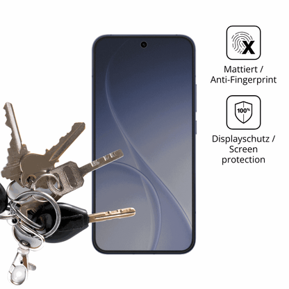dipos Displayschutz für Oppo Reno 15 Pro Max, mattierte Oberfläche, Blickschutzfilter und perfekter Passform