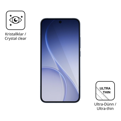 Dünne und klare Folie passend zugeschnitten für Oppo Reno 15 Pro Max