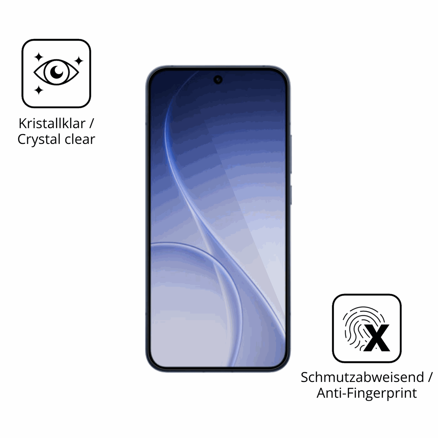 Flexible TPU-Folie passend zugeschnitten für Oppo Reno 15 Pro Max, vollständige Abdeckung