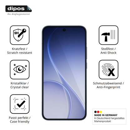 Displayschutz hergestellt in Deutschland, höchste Qualität made in Germany