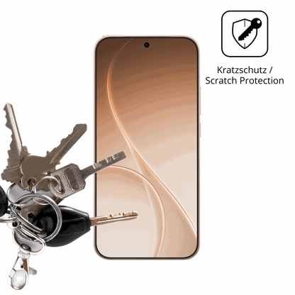 Schutz gegen Kratzer auf dem Oppo Reno15 Pro Mini Glas durch Schlüssel oder Ähnliches