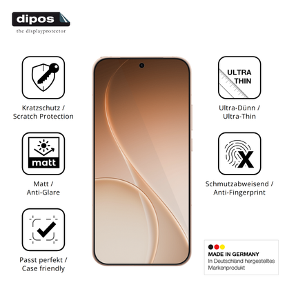 Displayschutz hergestellt in Deutschland, höchste Qualität made in Germany