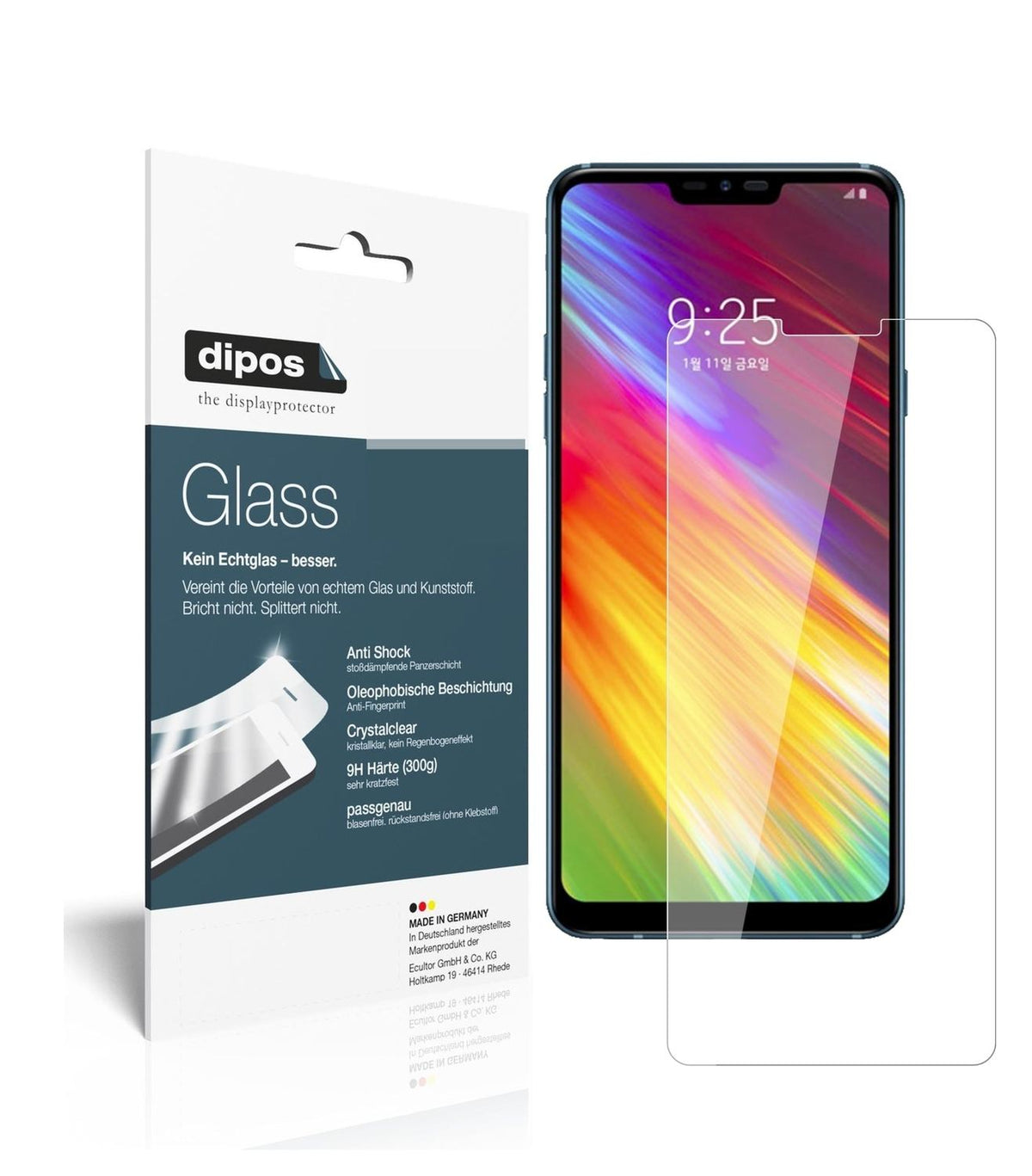 Screen Protector for I LG Q9 I Flexible Glass I Film I 9H I Cover I dipos