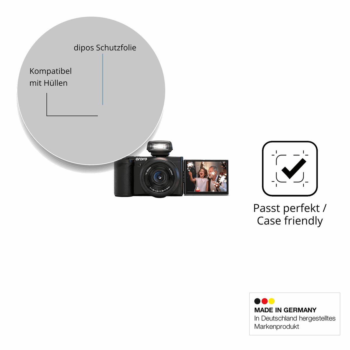 4x Screen Protector for ORDRO G930 Protection Crystal Clear dipos