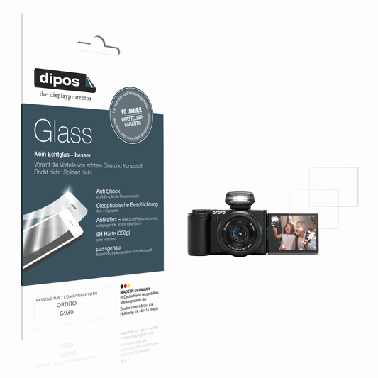 2x Screen Protector for ORDRO G930 matte Flexible Glass 9H dipos