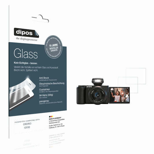 2x Screen Protector for ORDRO G930 Flexible Glass 9H dipos
