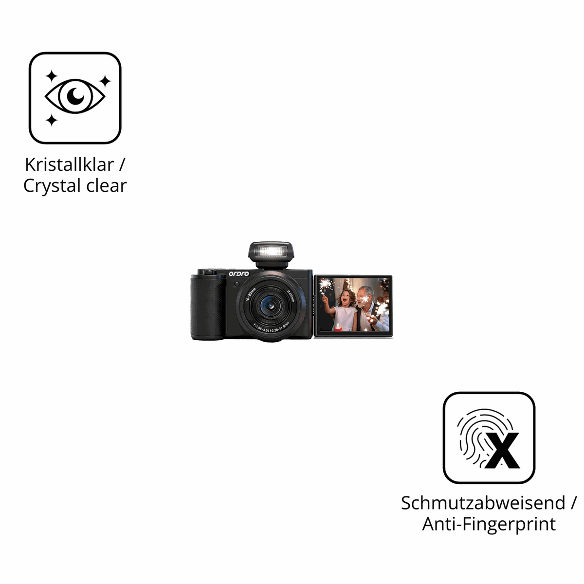 2x Screen Protector for ORDRO G930 Flexible Glass 9H dipos