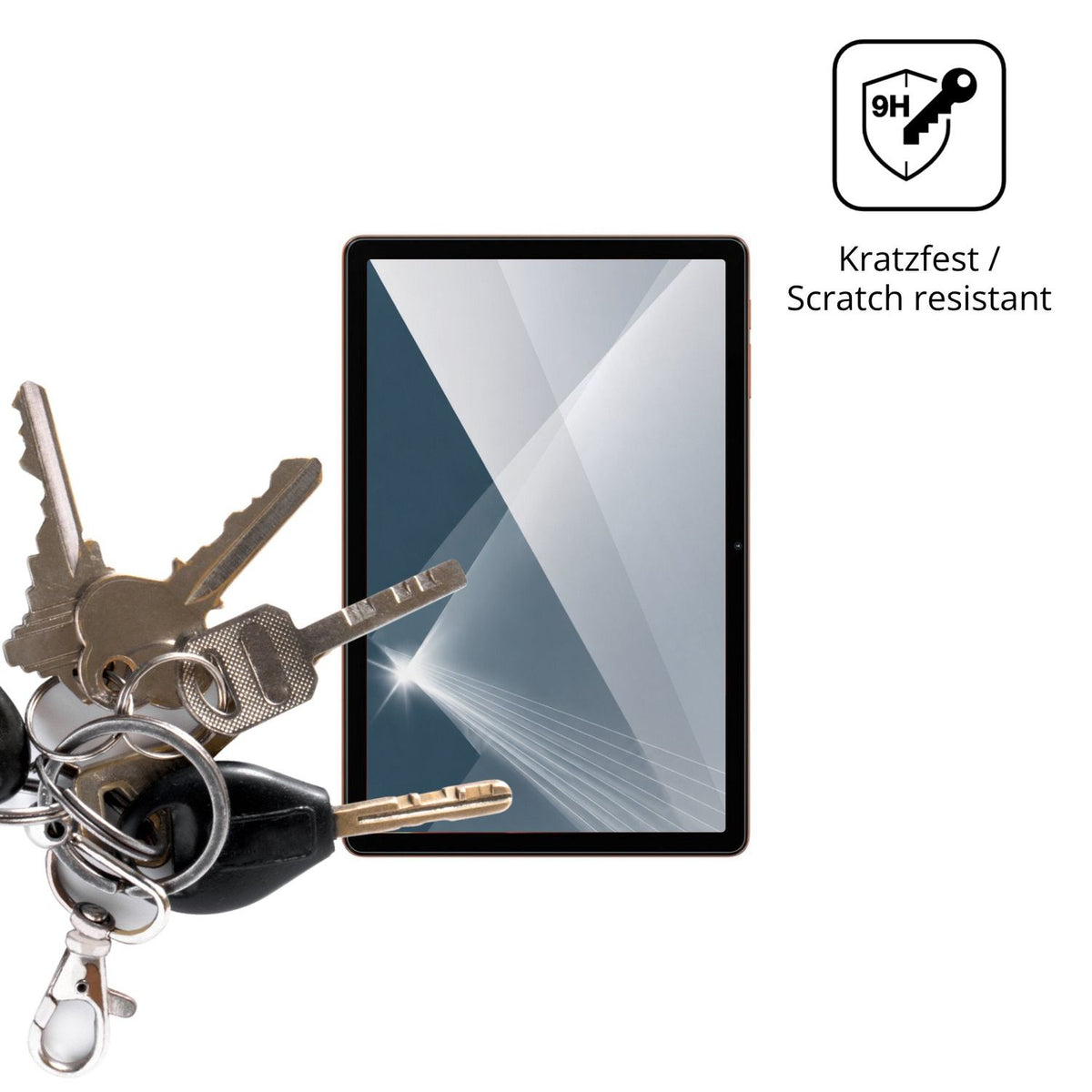 dipos Displayschutz für Oscal Bolt 2, transparente Oberfläche, perfekte Passform auch für die Rundungen