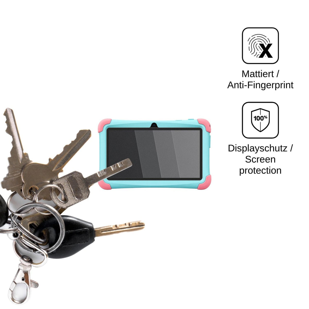 Screen Protector for Oscal Kido Mini Privacy Filter 4-Way Protection dipos
