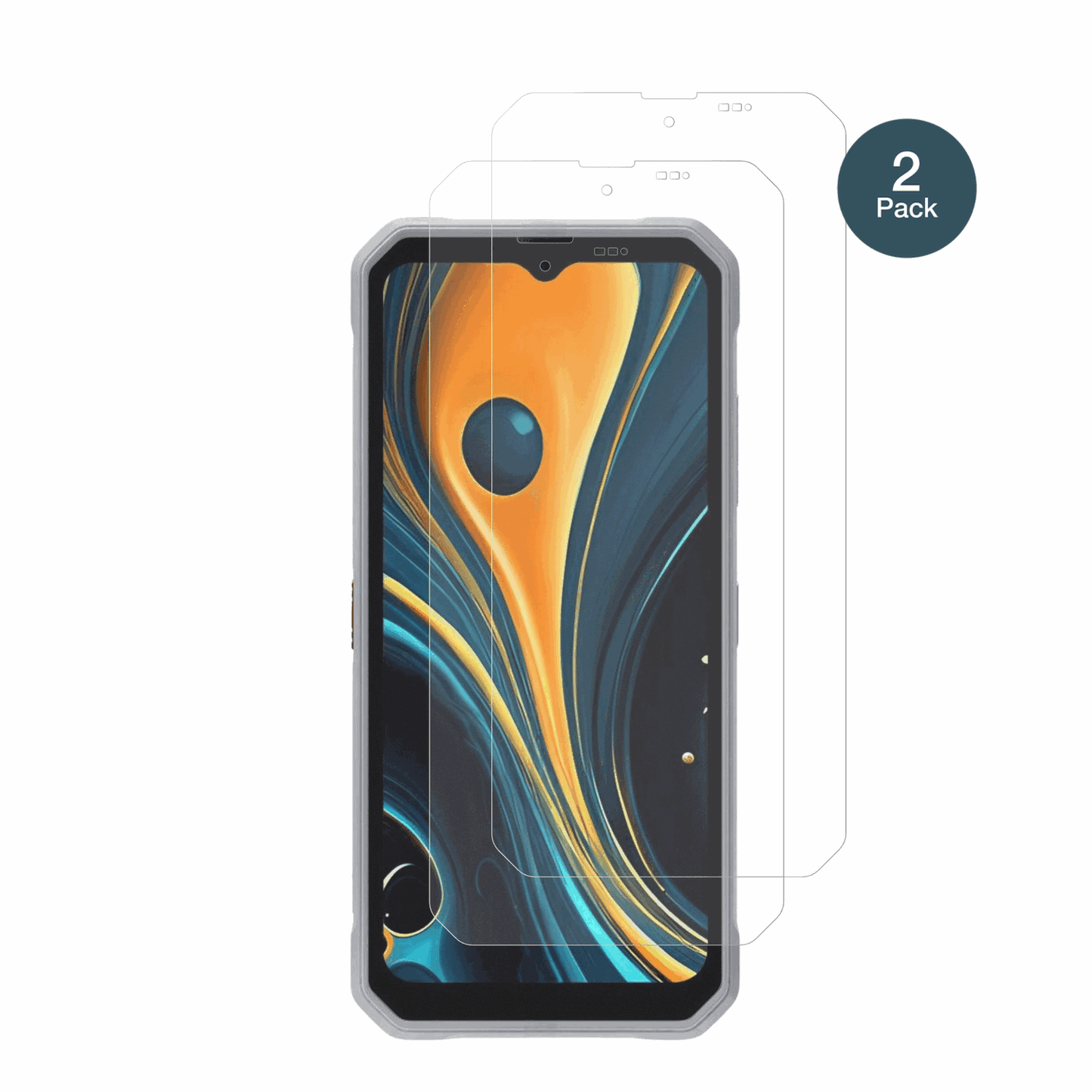 2x Screen Protector for Oscal Marine 3 matte Flexible Glass 9H dipos