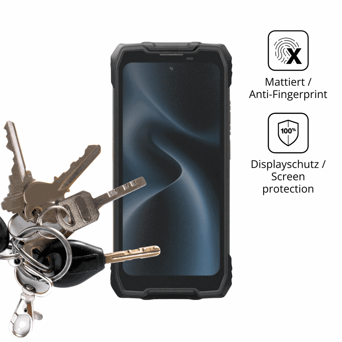 Screen Protector for Oscal Pilot 5 Privacy Filter 4-Way Protection dipos
