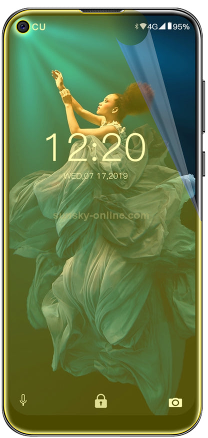 dipos Displayschutz für Oukitel C17 Pro, transparente Oberfläche, geringe Dicke und perfekte Passform