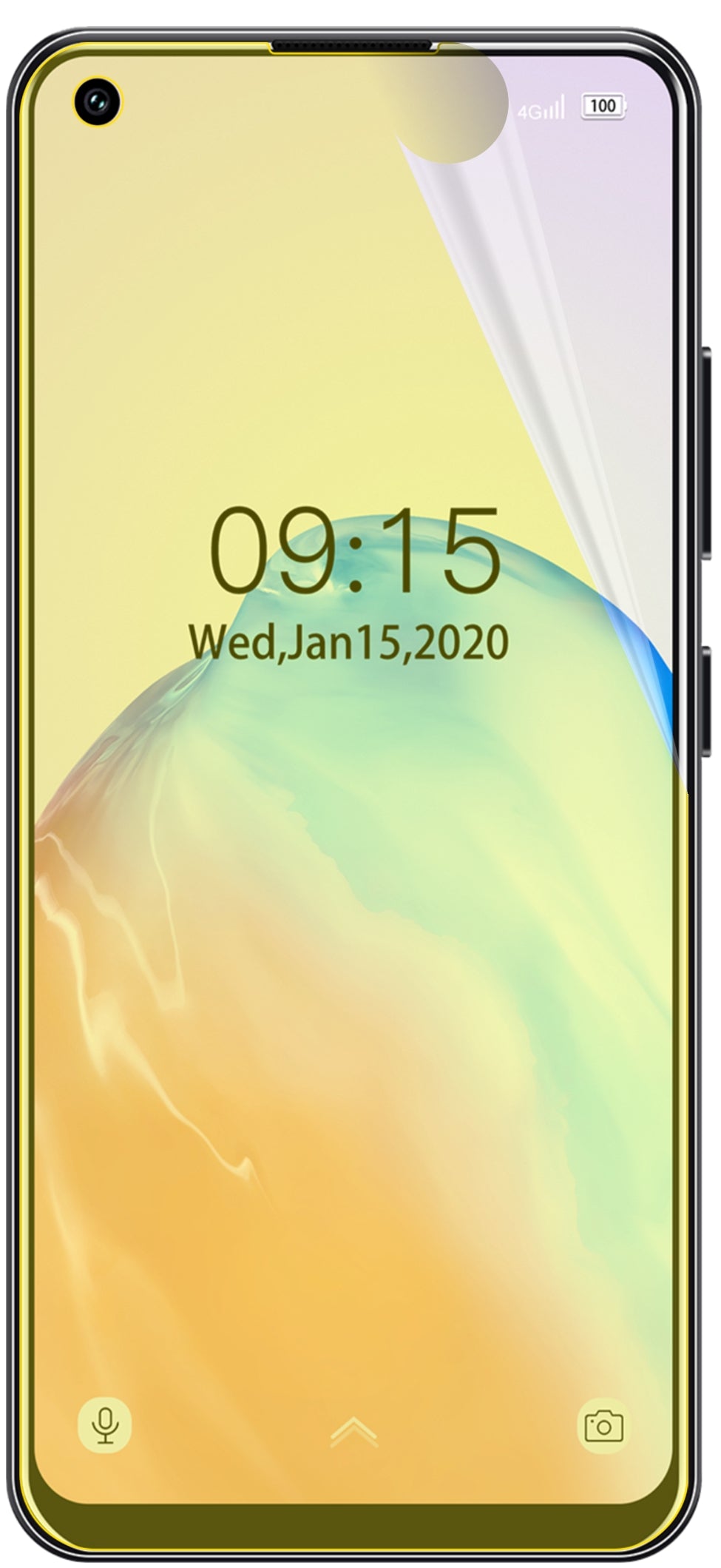 dipos Displayschutz für Oukitel C18 Pro, transparente Oberfläche, geringe Dicke und perfekte Passform