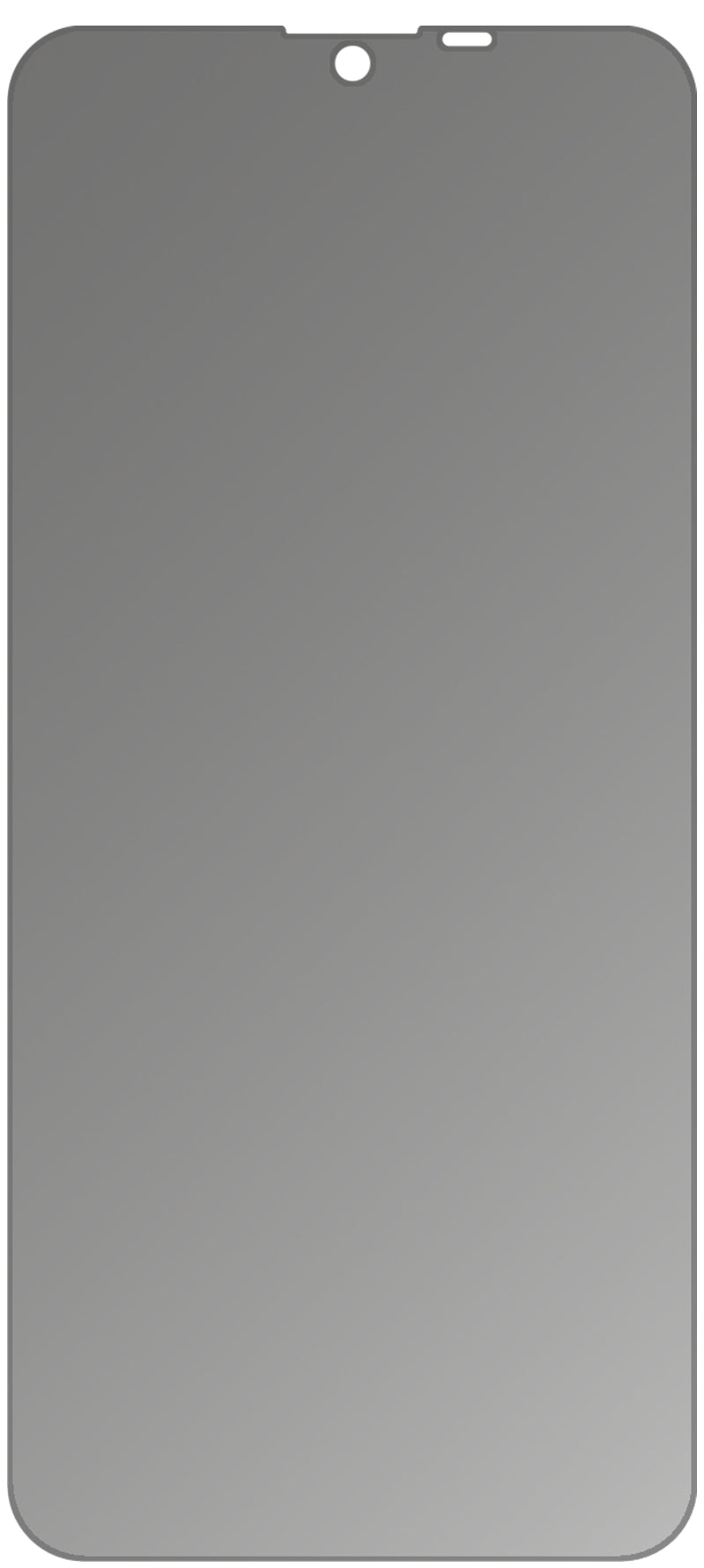 dipos Displayschutz für Oukitel C23 Pro, mattierte Oberfläche, Blickschutzfilter und perfekter Passform
