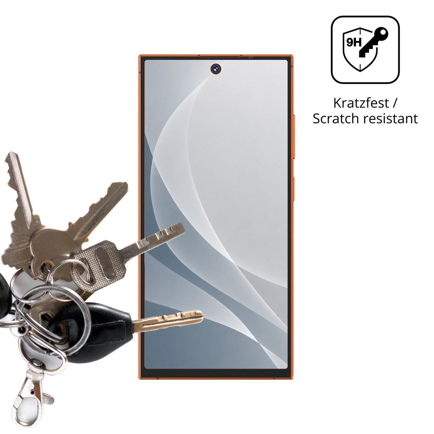 dipos Displayschutz für Oukitel C67, mattierte Oberfläche, robuste Festigkeit und perfekte Passform