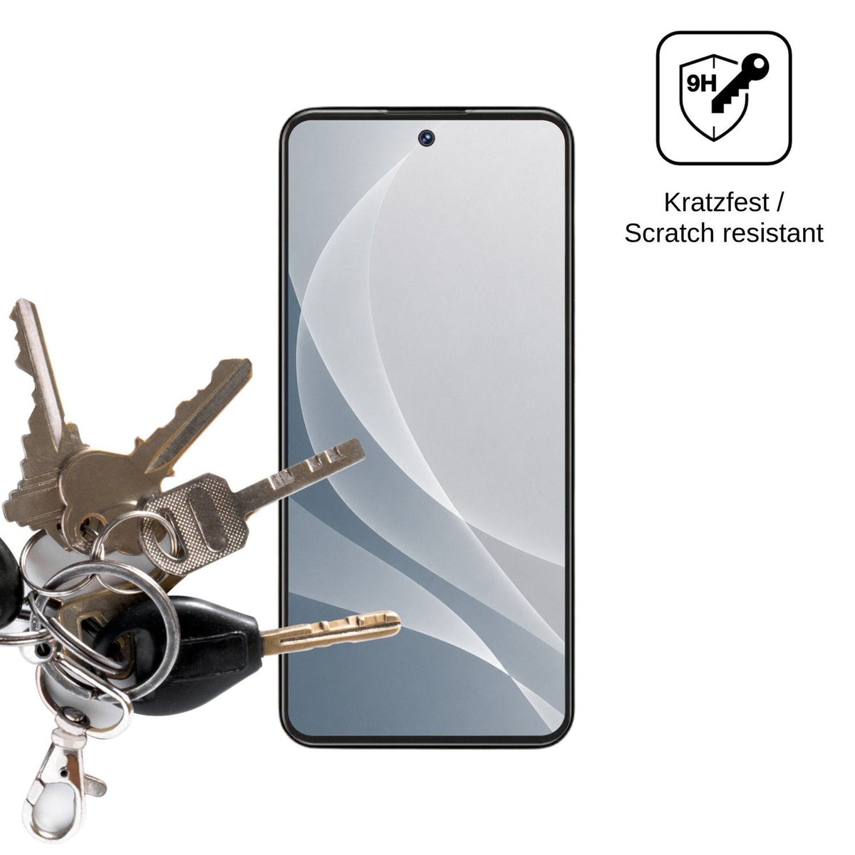 2x Screen Protector for Oukitel C68 matte Flexible Glass 9H dipos