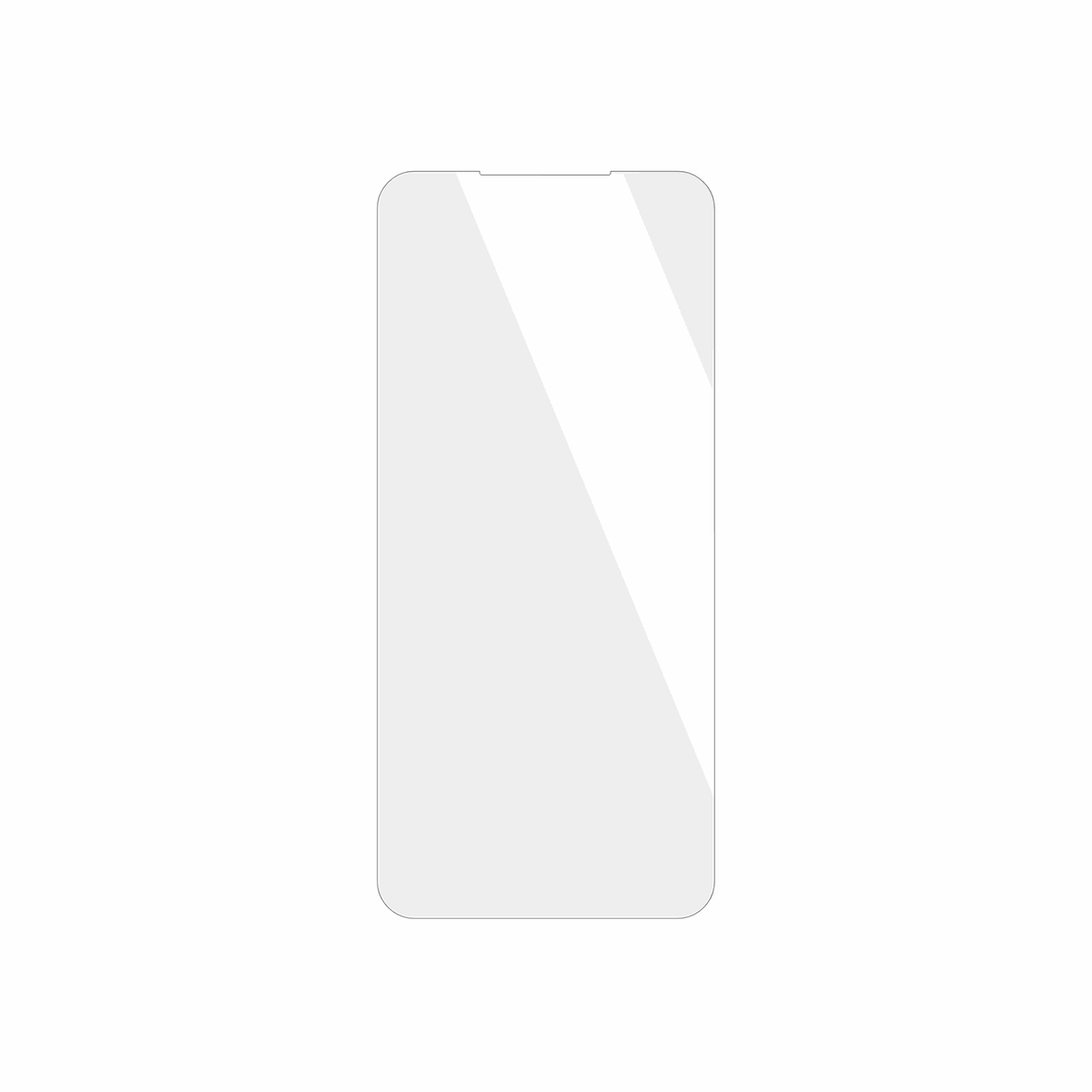 dipos Displayschutz f�r Oukitel C7, transparente Oberfl�che, geringe Dicke und perfekte Passform