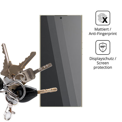 dipos Displayschutz für Oukitel C72, mattierte Oberfläche, Blickschutzfilter und perfekter Passform