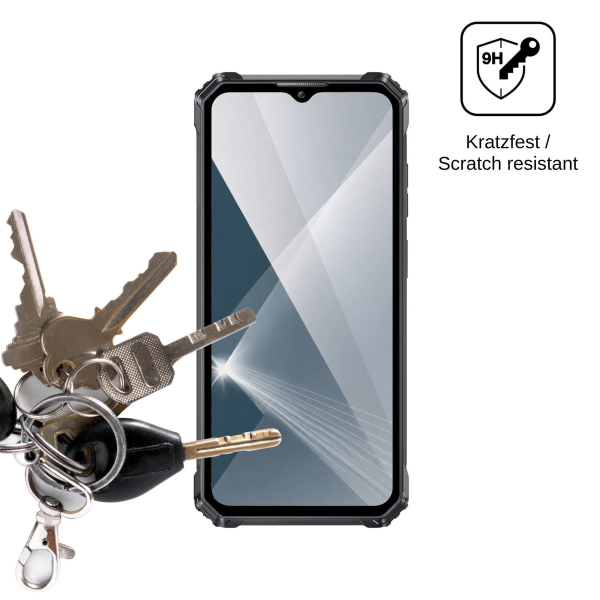 2x Screen Protector for Oukitel G1S Flexible Glass 9H dipos