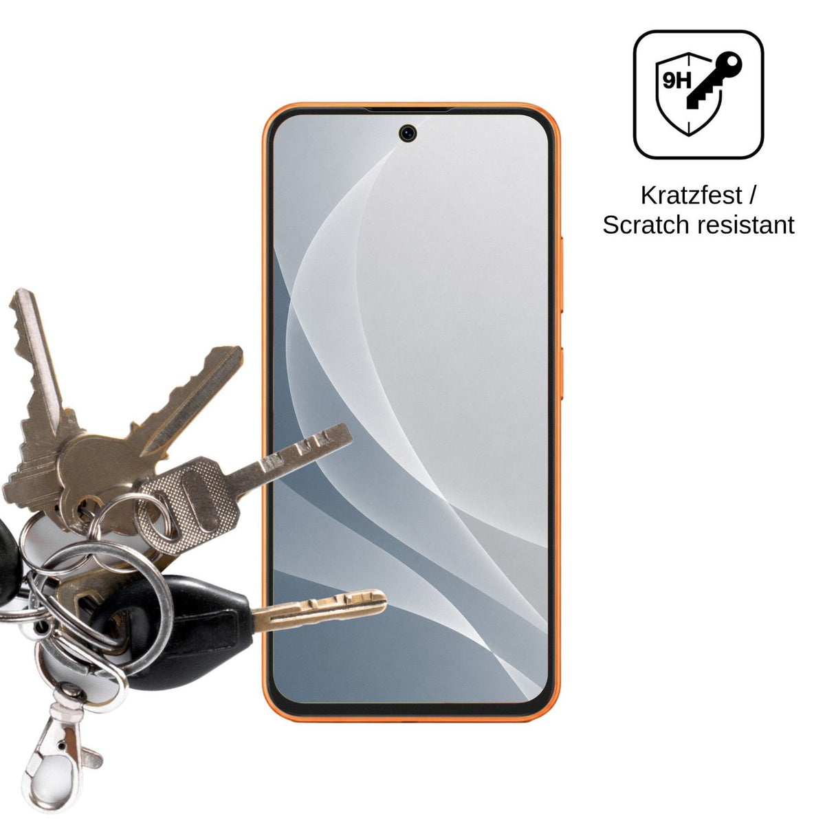 2x Screen Protector for Oukitel P2 Plus matte Flexible Glass 9H dipos