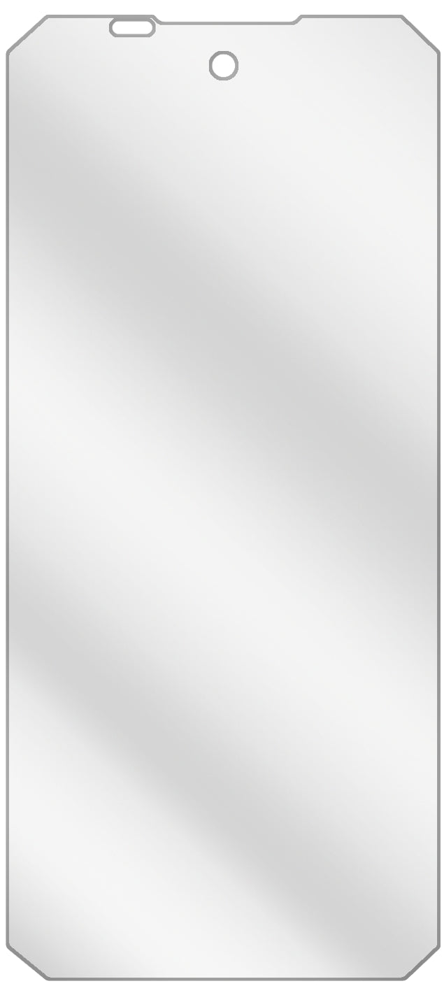 dipos Displayschutz für Oukitel WP17, transparente Oberfläche, geringe Dicke und perfekte Passform