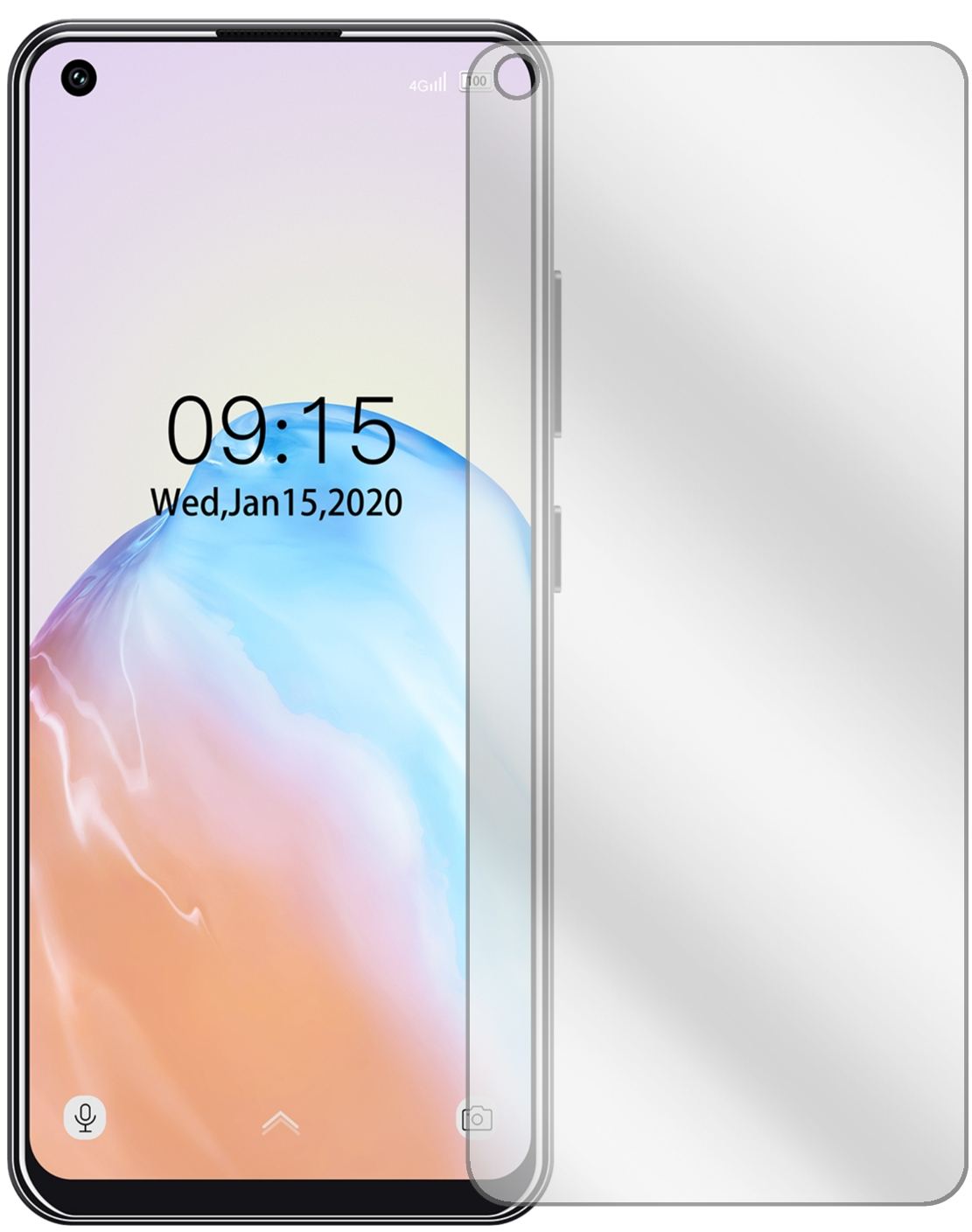 2x Screen Protector for Oukitel C18 Pro Protection Crystal Clear dipos