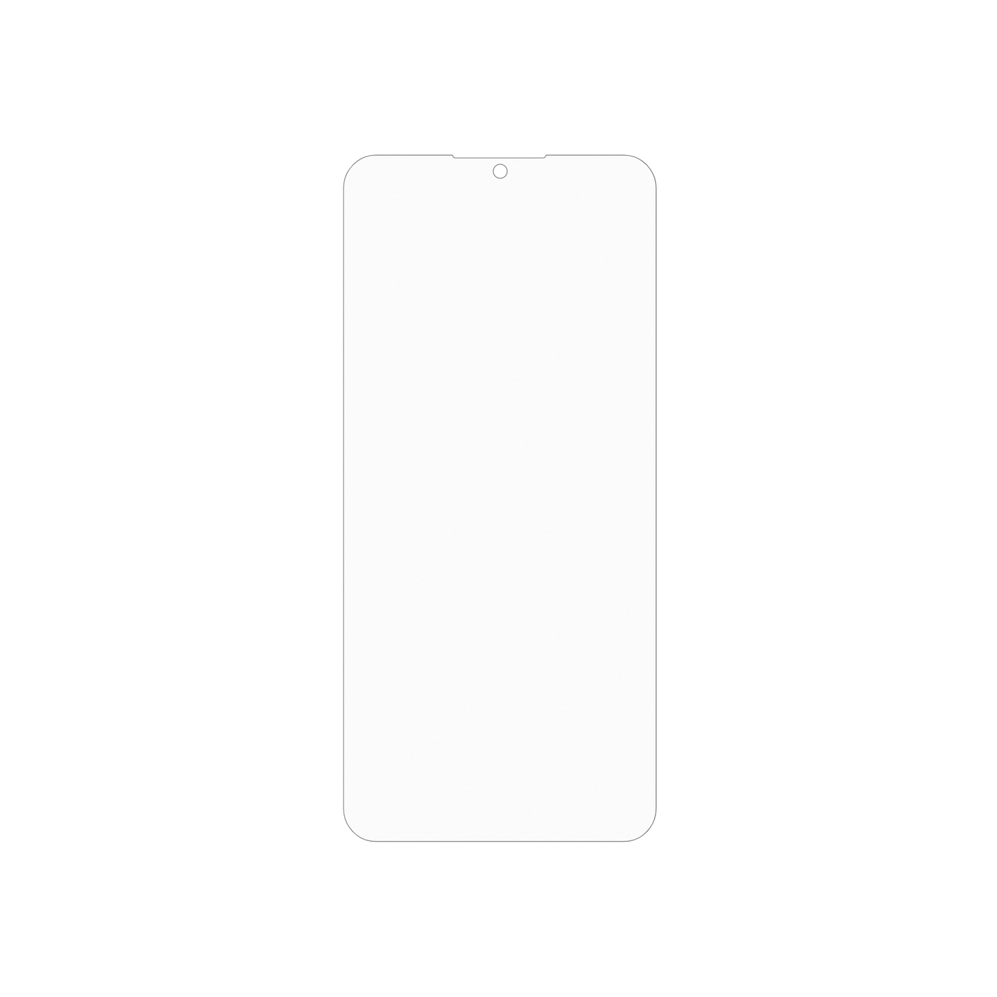 dipos Displayschutz für Oukitel C2, mattierte Oberfläche, geringe Dicke und perfekte Passform