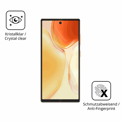 2x Screen Protector for Oukitel C66 Flexible Glass 9H dipos
