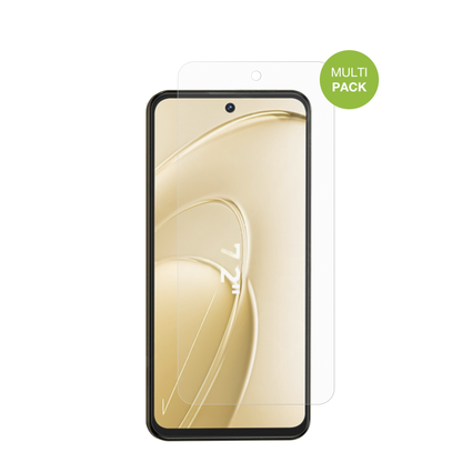 OukitelC68 Plus mit aufgebrachter dipos Displayschutzfolie, die lästige Fingerabdrücke minimiert